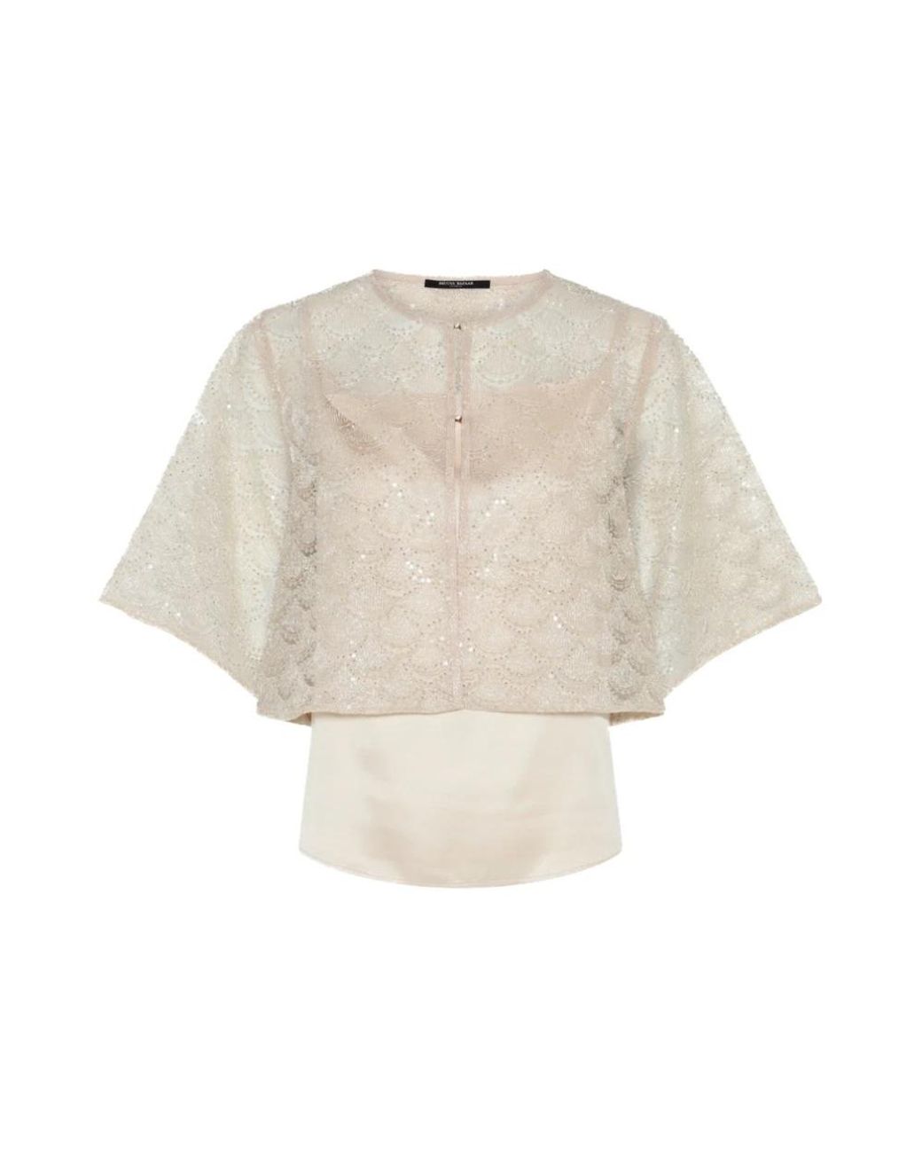 Blouses di Bruuns Bazaar in Natural
