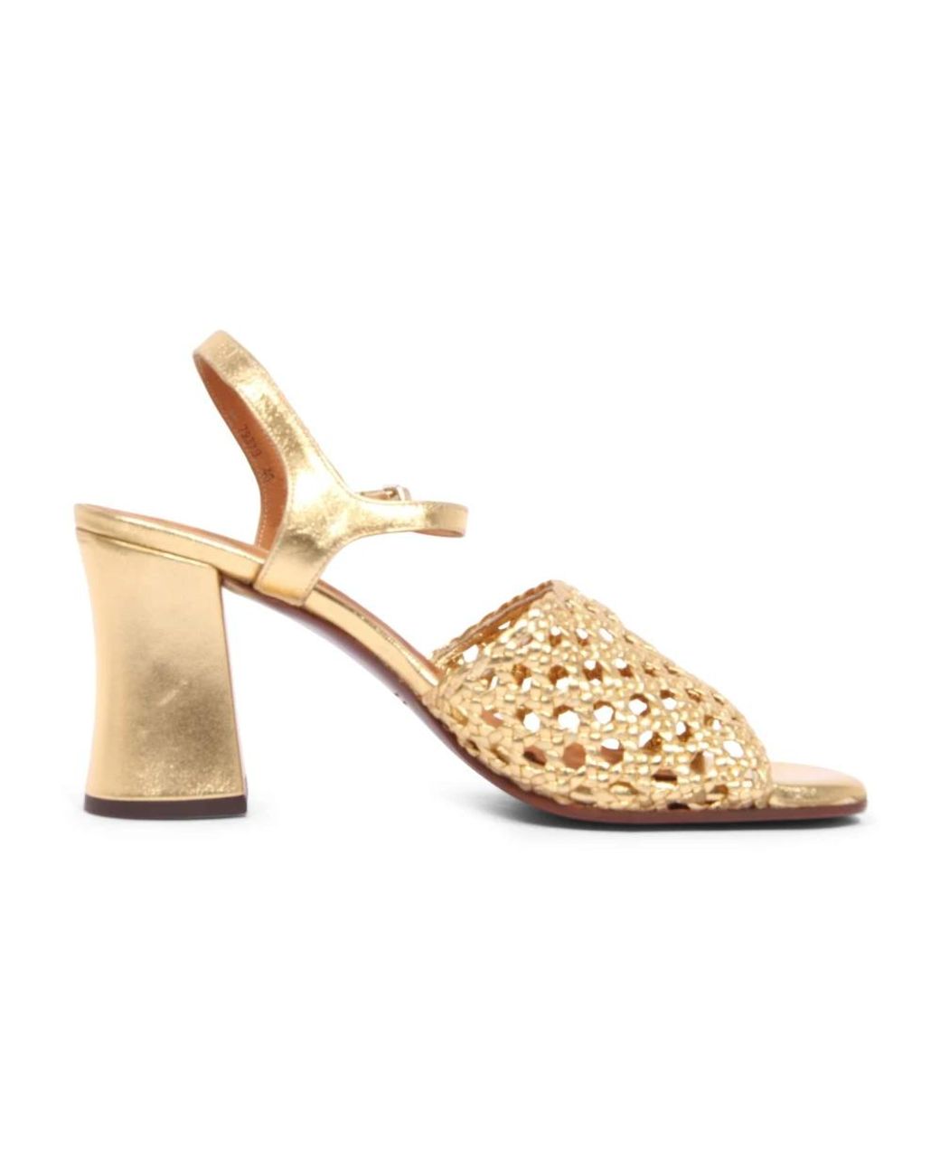 Chie Mihara Metallic High Heel Sandals