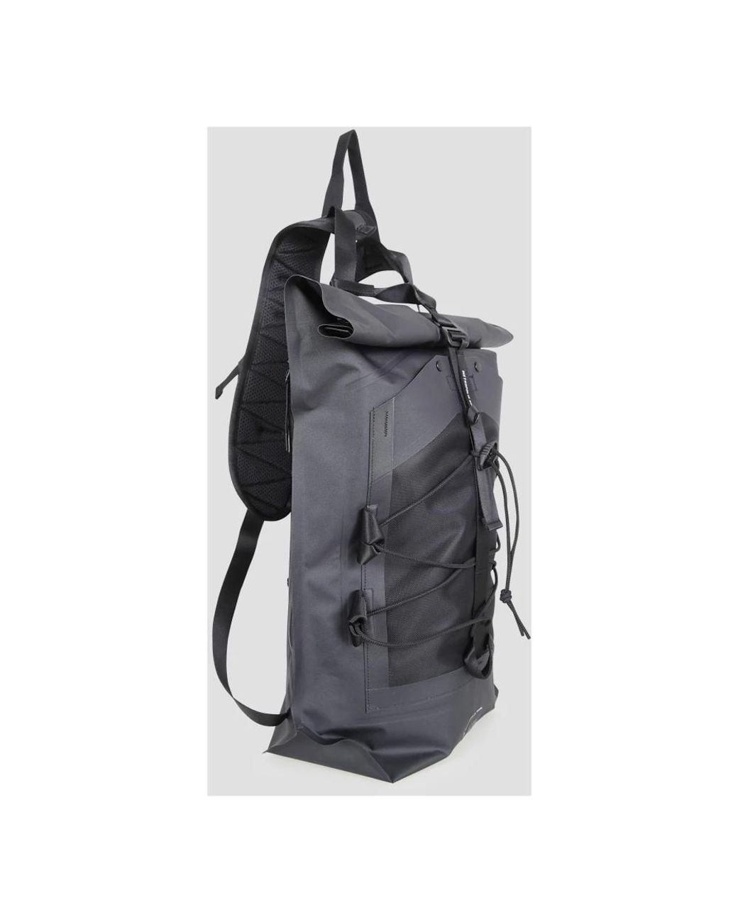 C P Company Black Backpacks for men