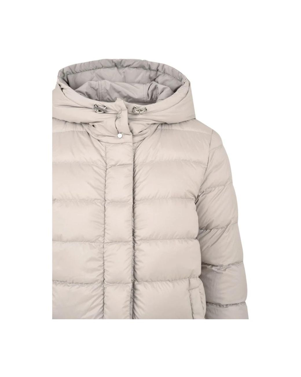 Add Jassen ,Omkeerbare Rits Voorkant Hoodie in het Natural