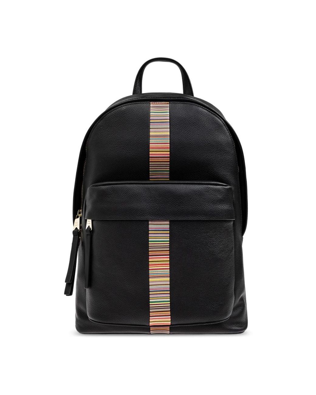 Zaino in pelle di Paul Smith in Black da Uomo