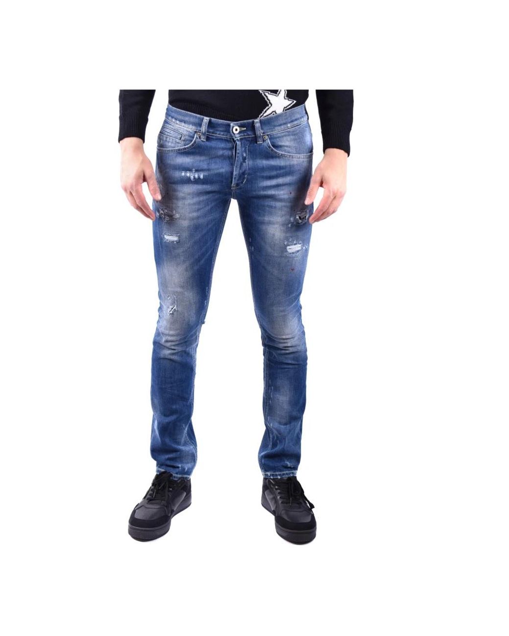 Dondup Blue Slim-Fit Jeans for men