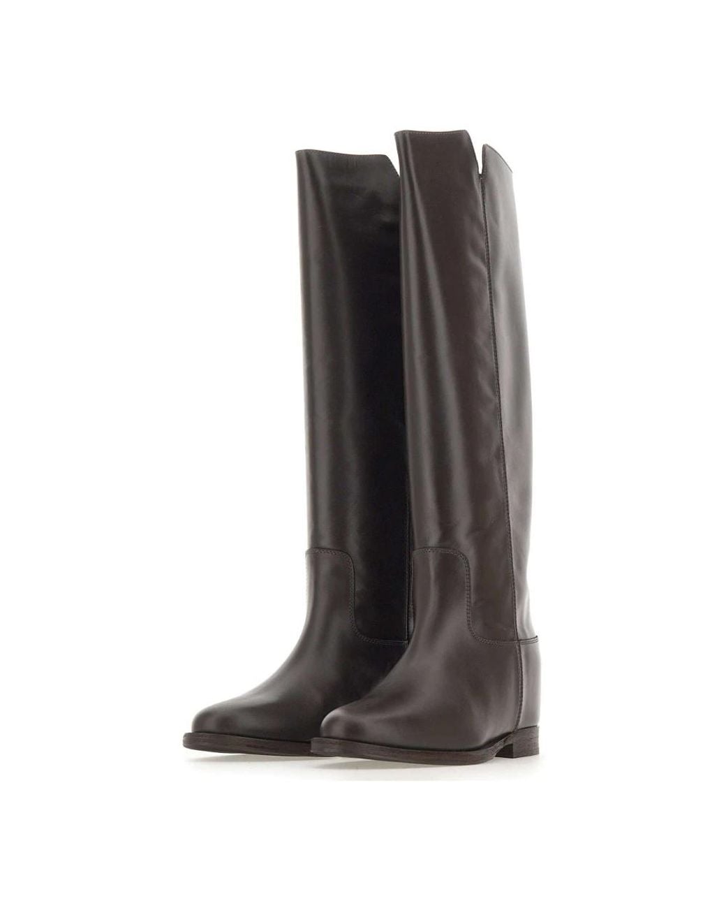 Via Roma 15 Brown High Boots