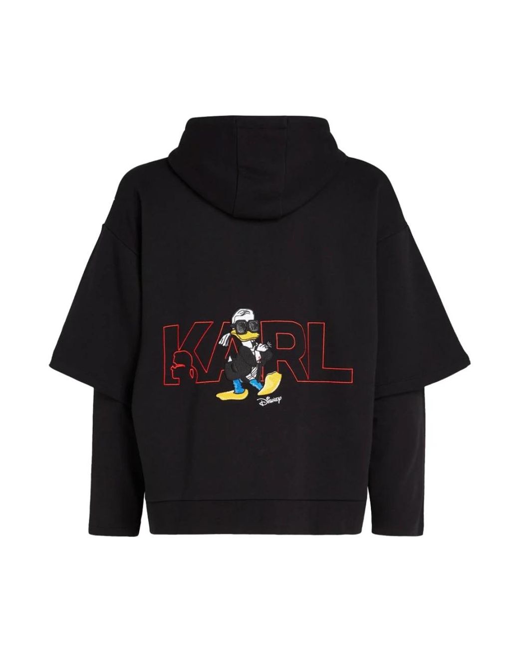 Karl Lagerfeld Black Hoodies for men