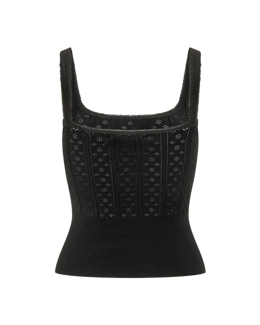 J.W. Anderson Black Sleeveless Tops