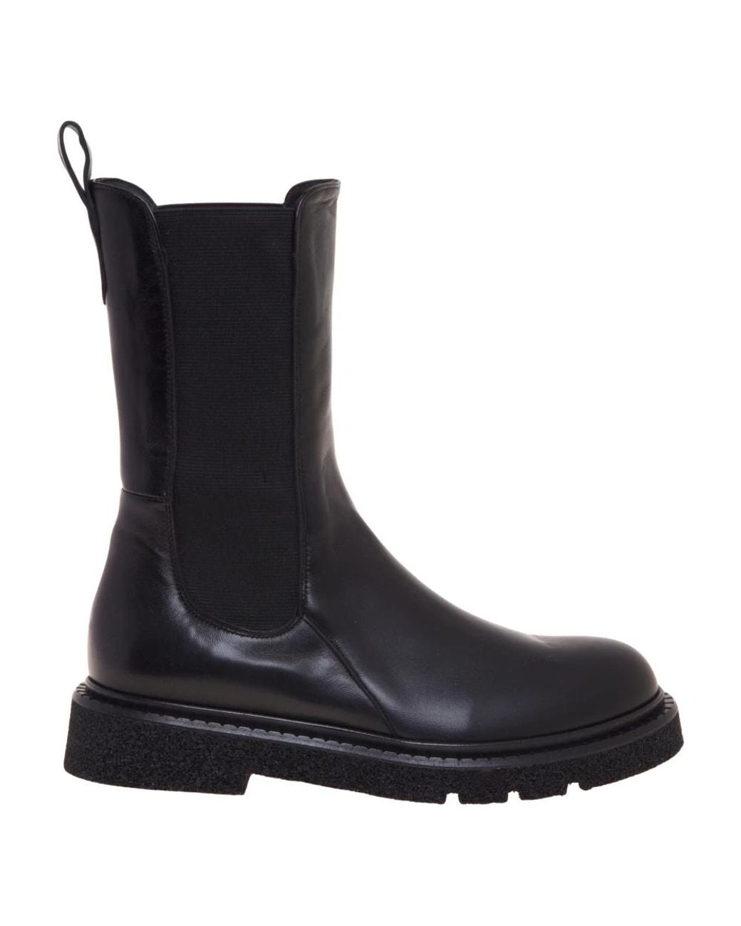 Guglielmo Rotta Black Chelsea Boots