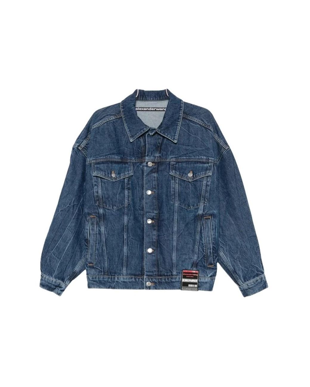Denim Jackets Alexander Wang de color Blue