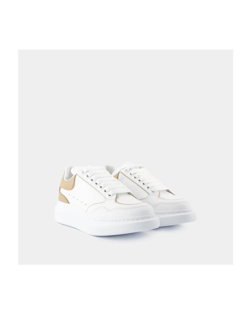 McQueen White Oversized Sneaker