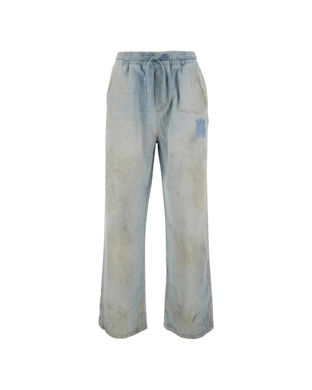 Amiri Blue Wide Jeans for men