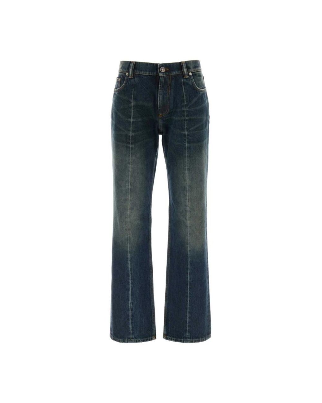 Versace Blue Flared Jeans