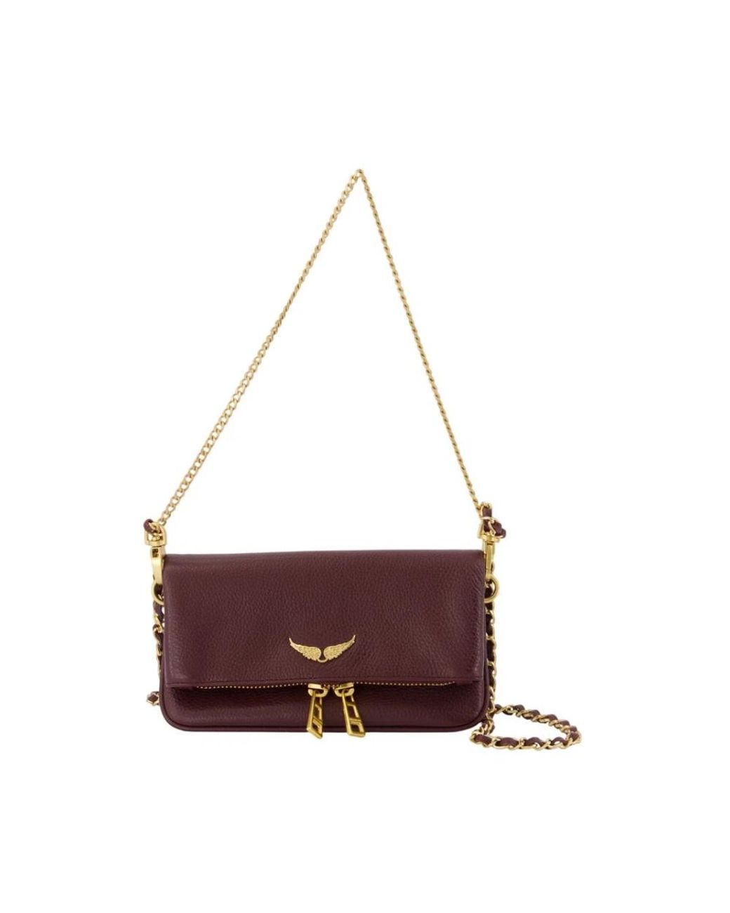 Zadig & Voltaire Purple Shoulder Bags