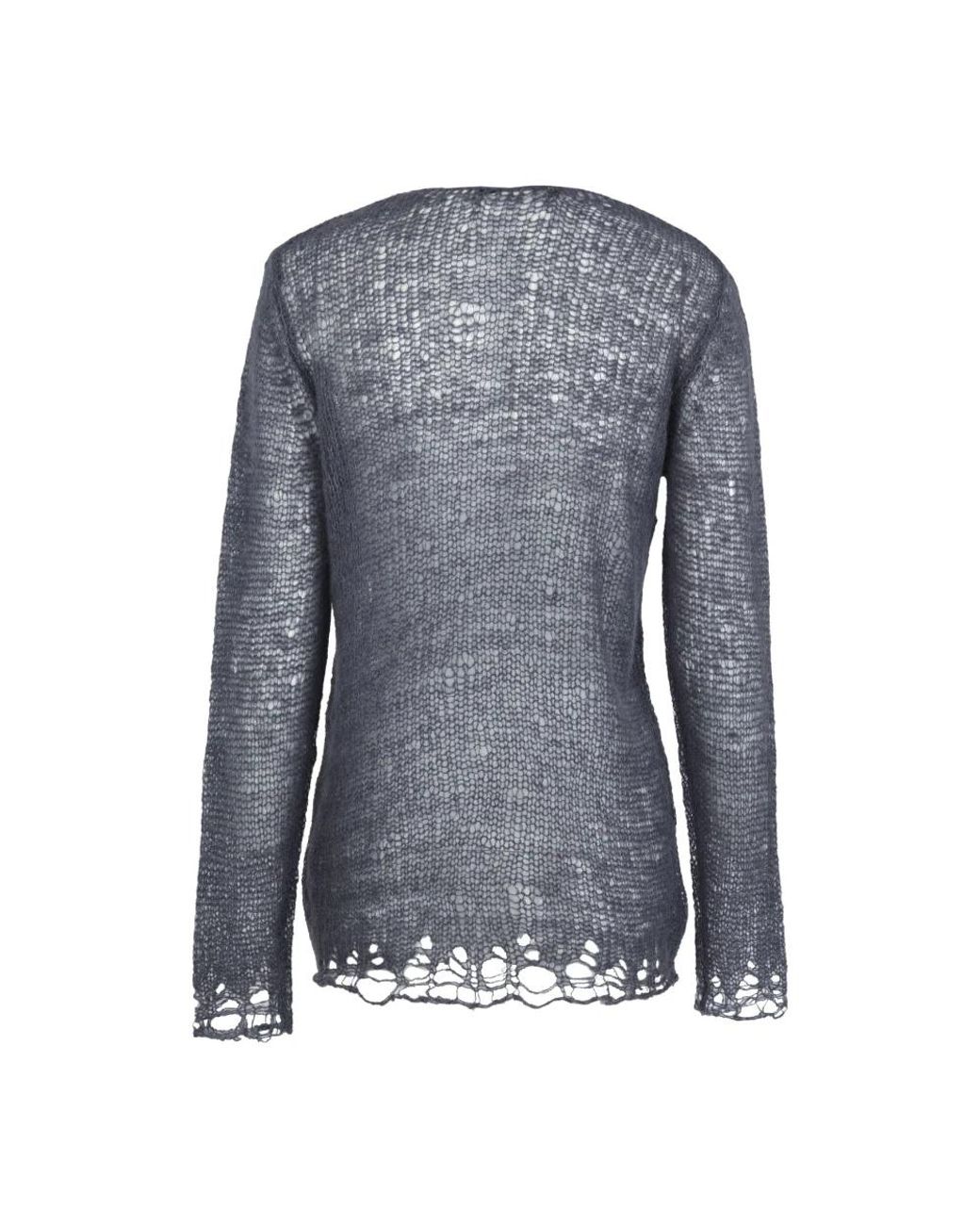 Cortana Blue Round-Neck Knitwear
