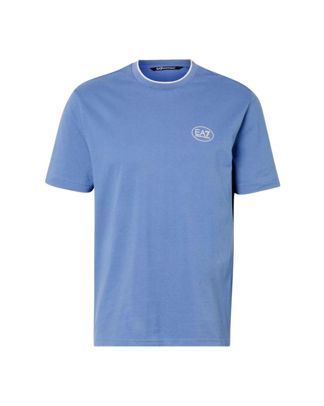 EA7 Blue T-Shirts for men