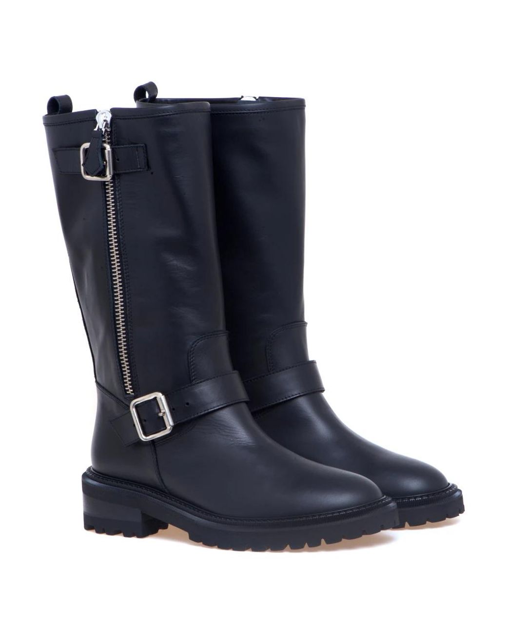 Via Roma 15 Blue High Boots