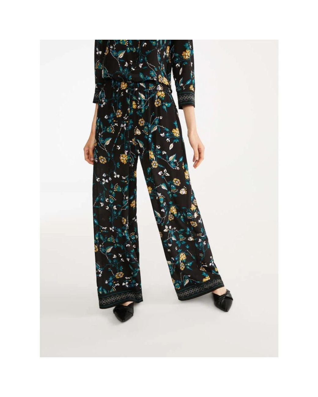 Max Mara Green Wide Trousers