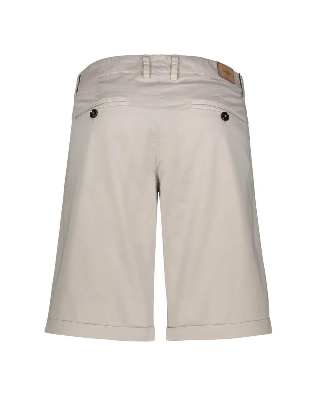 Moorer Gray Casual Shorts for men