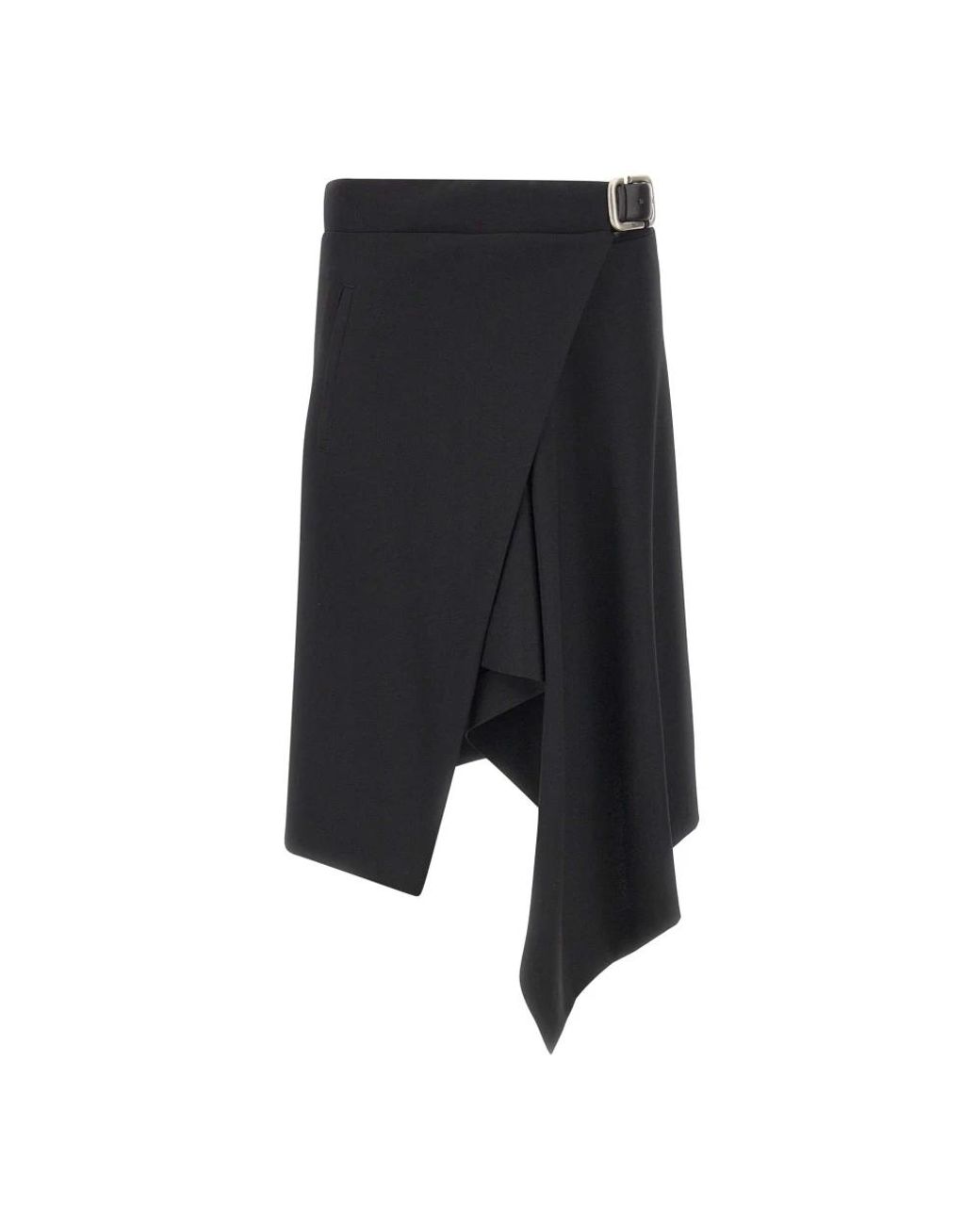 The Attico Black Midi Skirts