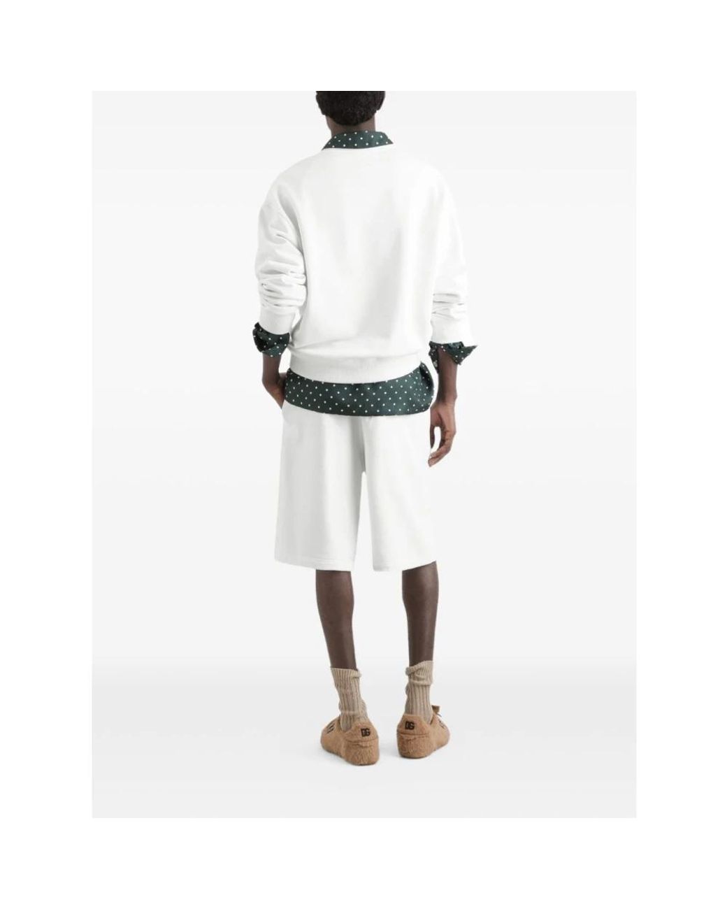 Dolce & Gabbana White Sweatshirts for men