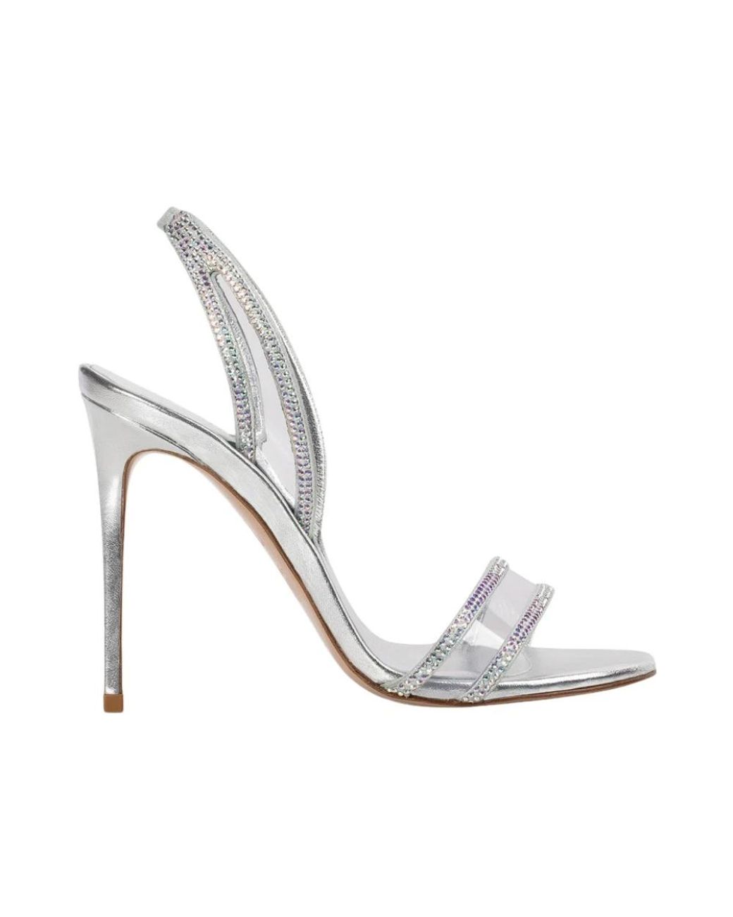 Le Silla White High Heel Sandals