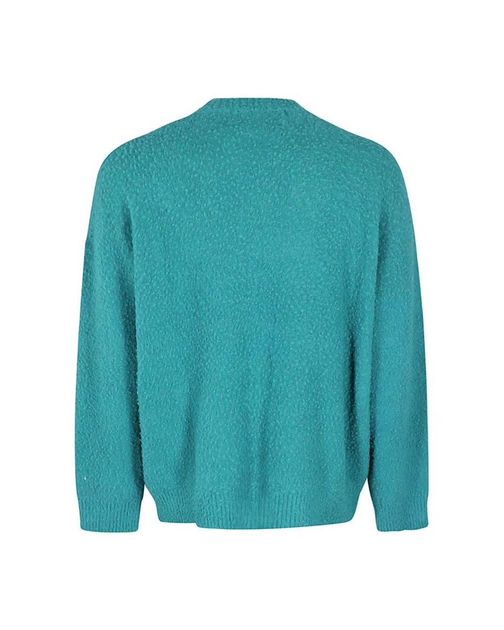 Bonsai Blue Round-Neck Knitwear for men