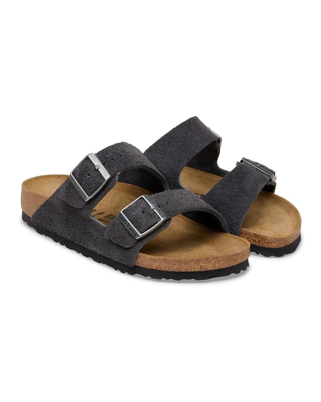 Birkenstock Black Sliders for men