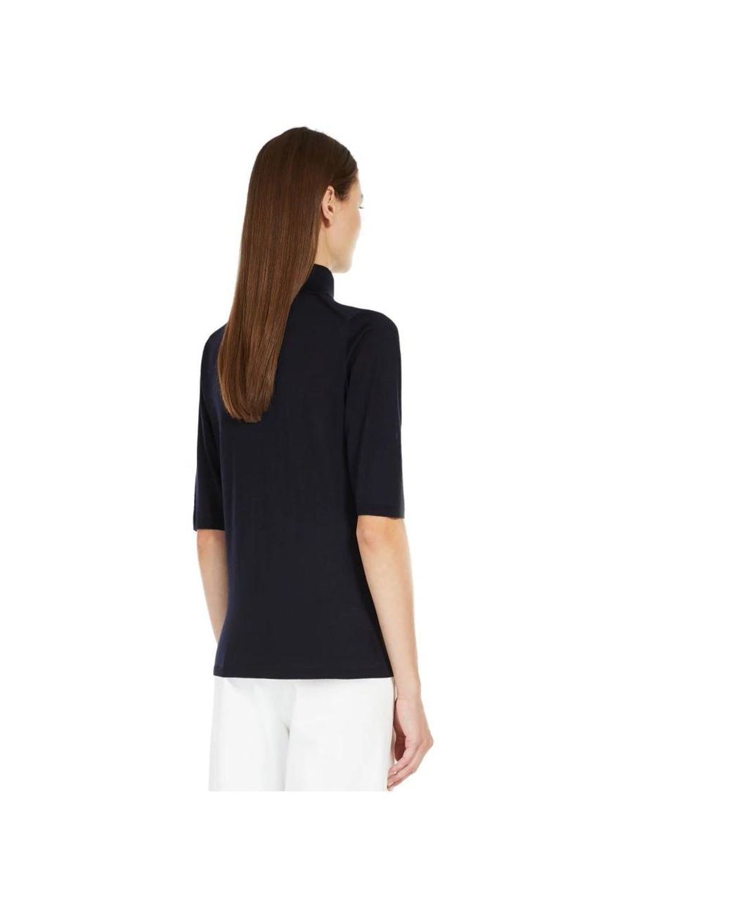 Max Mara Black Turtlenecks