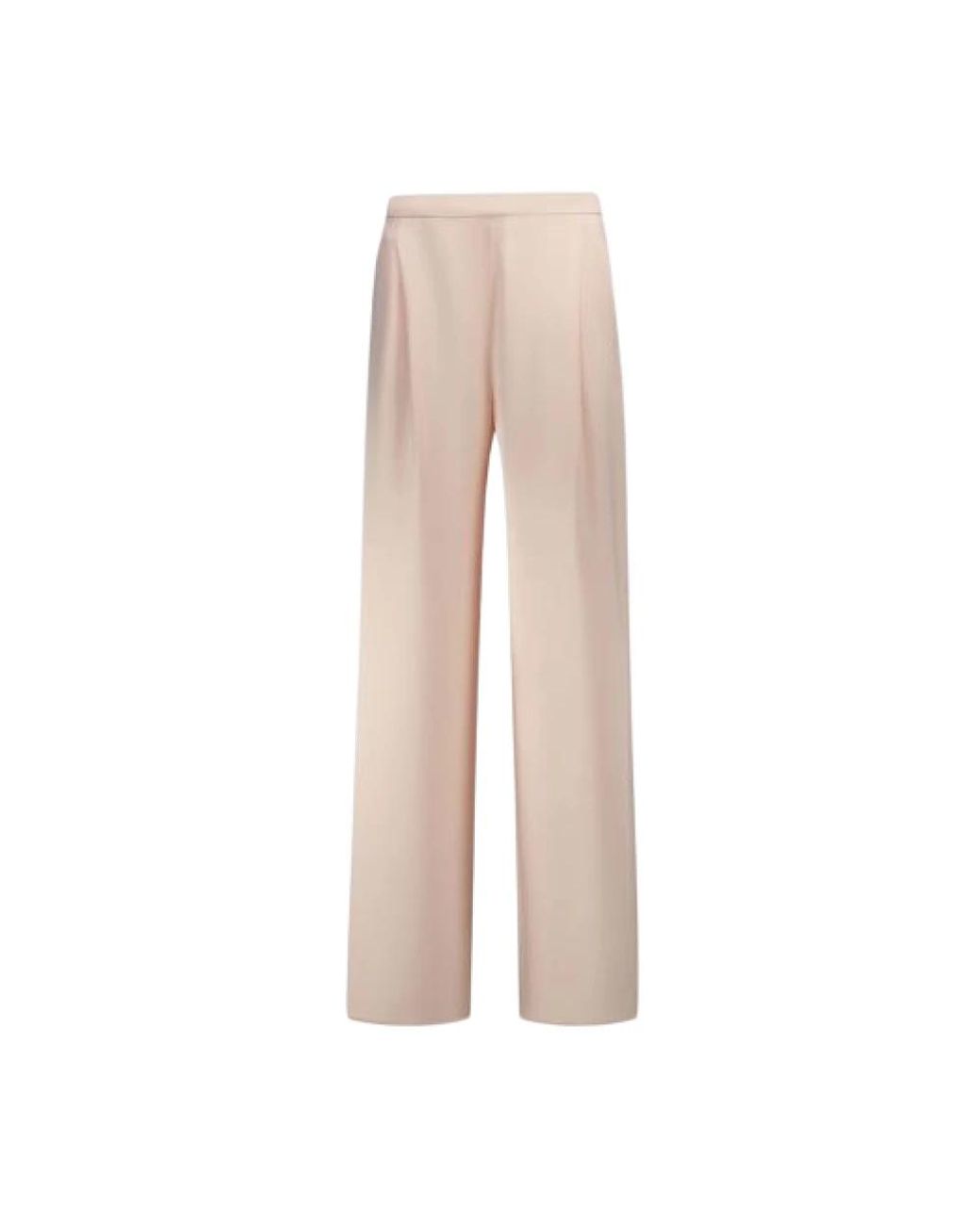 Max Mara Natural Straight Trousers
