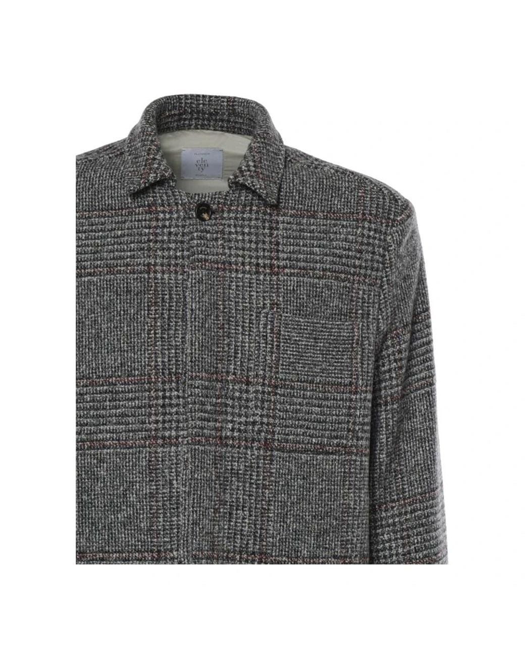 Light Jackets Eleventy de hombre de color Gray