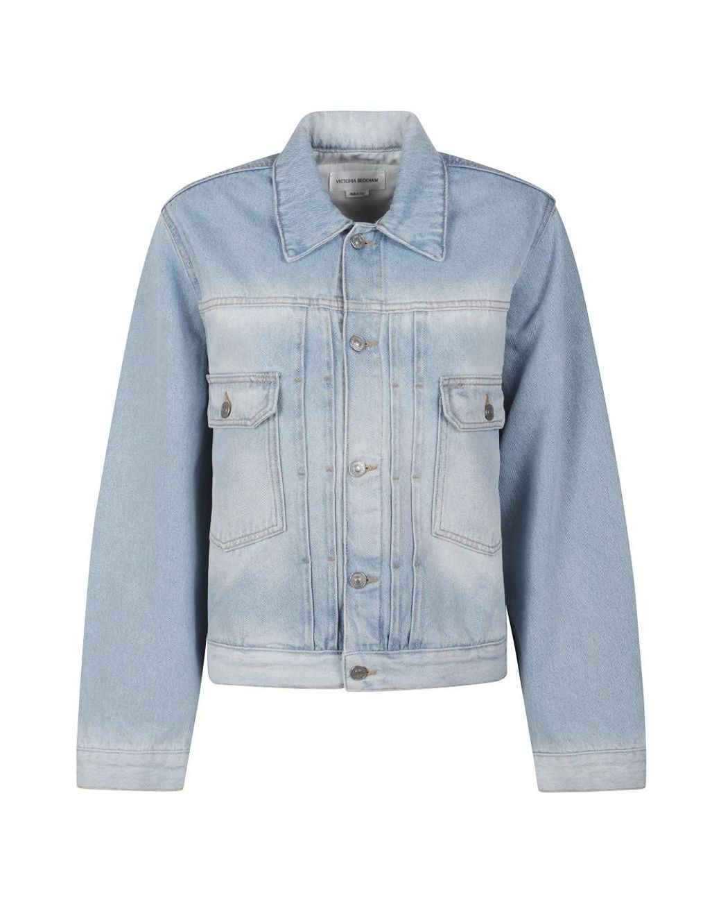 Victoria Beckham Blue Denim Jackets