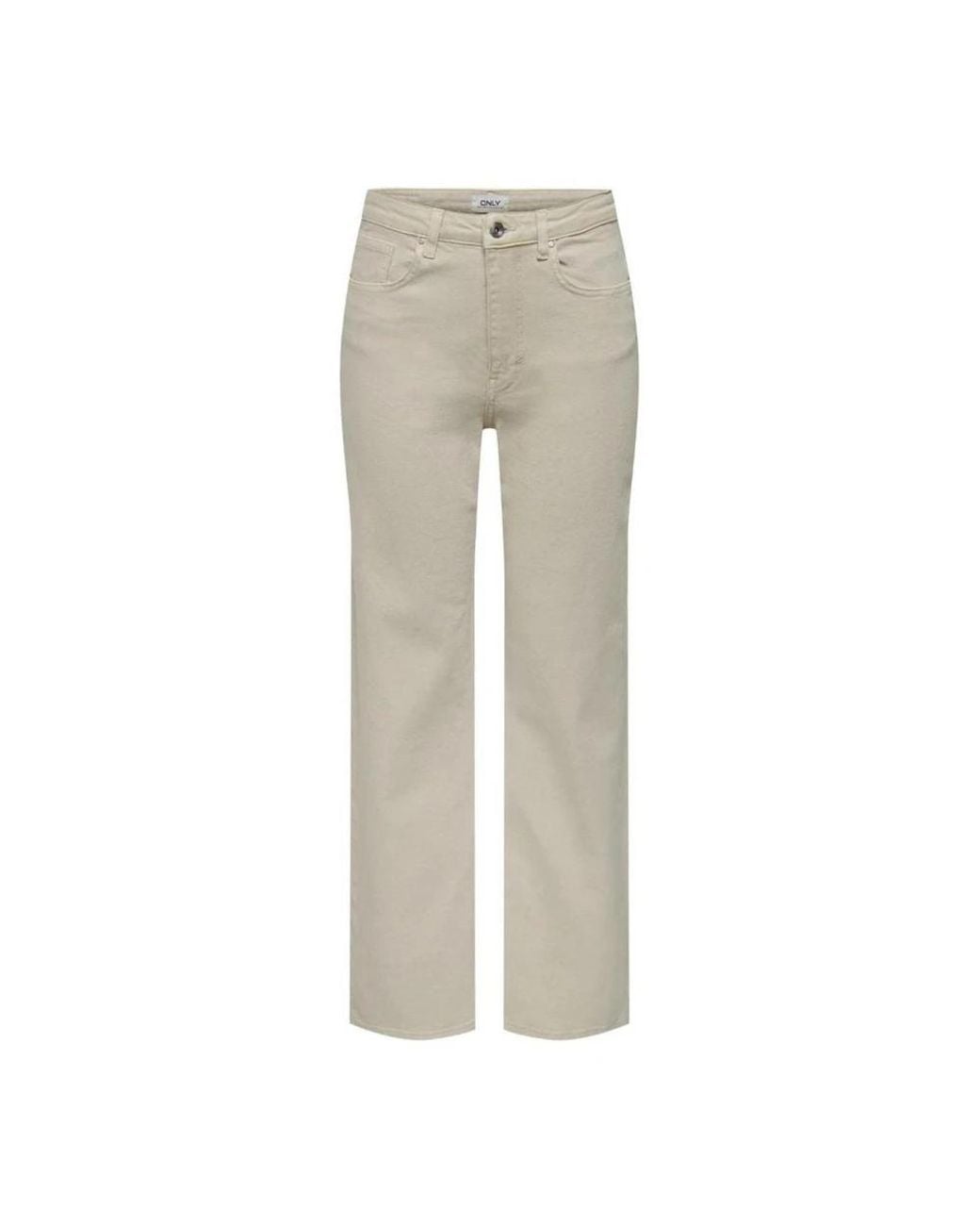 ONLY Gray Straight Fit Jeans