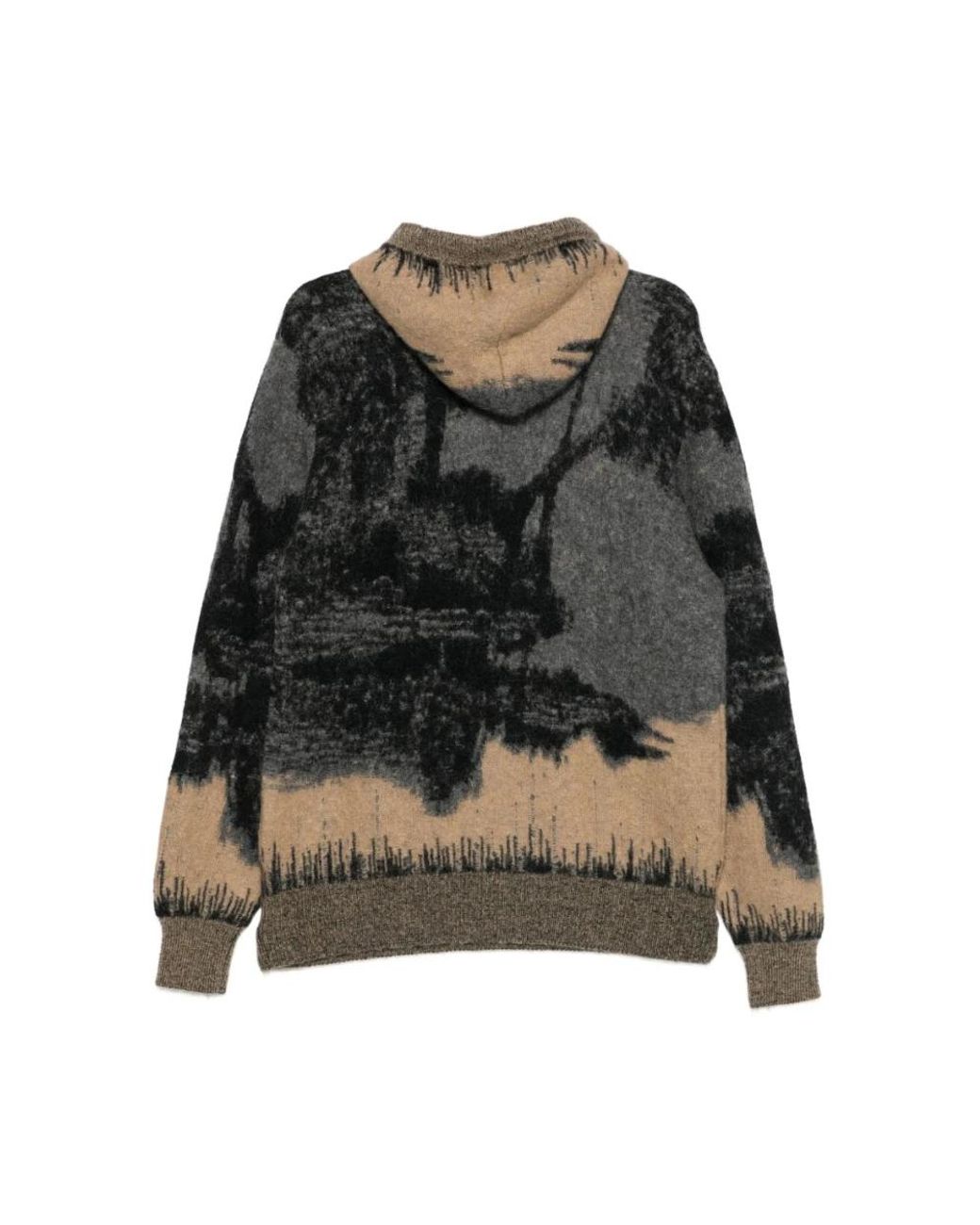 Laneus Black Hoodies for men