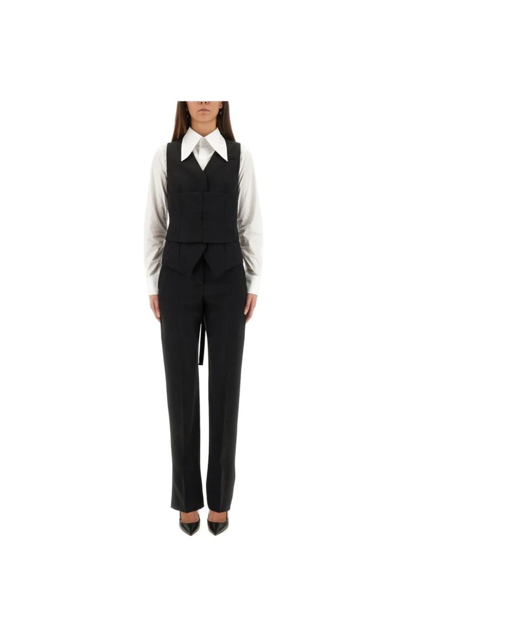 Vests McQueen de color Black