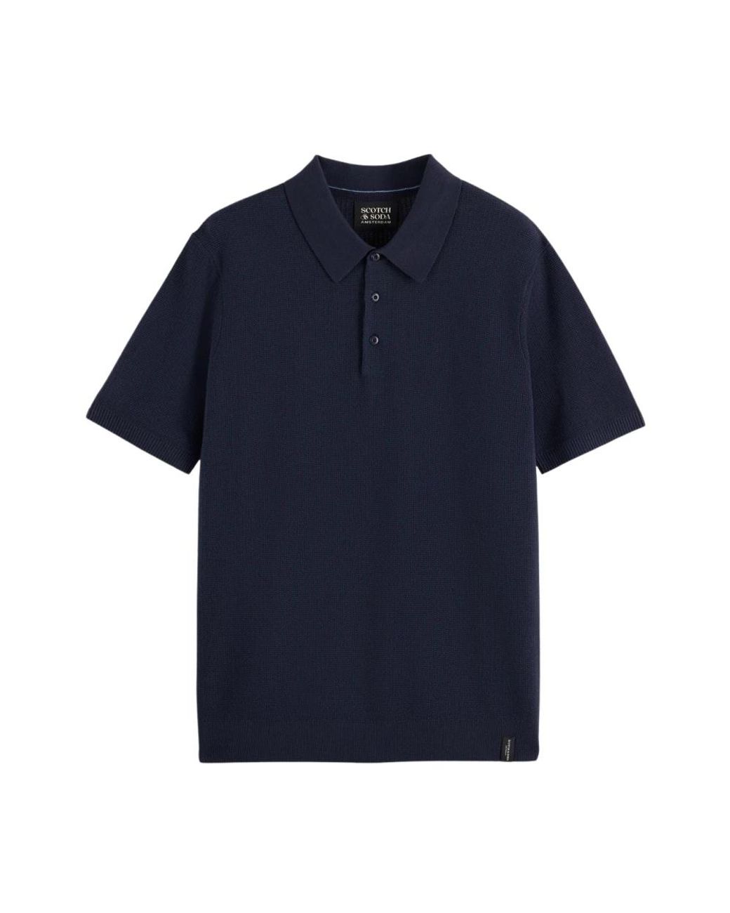 Scotch & Soda Polo in het Blue voor heren