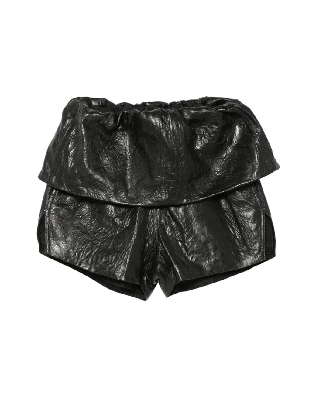 Rick Owens Black Short Shorts