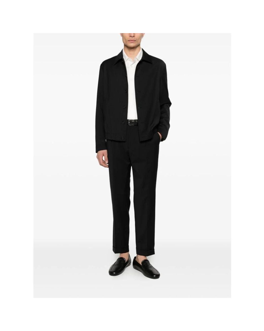 Emporio Armani White Formal Shirts for men