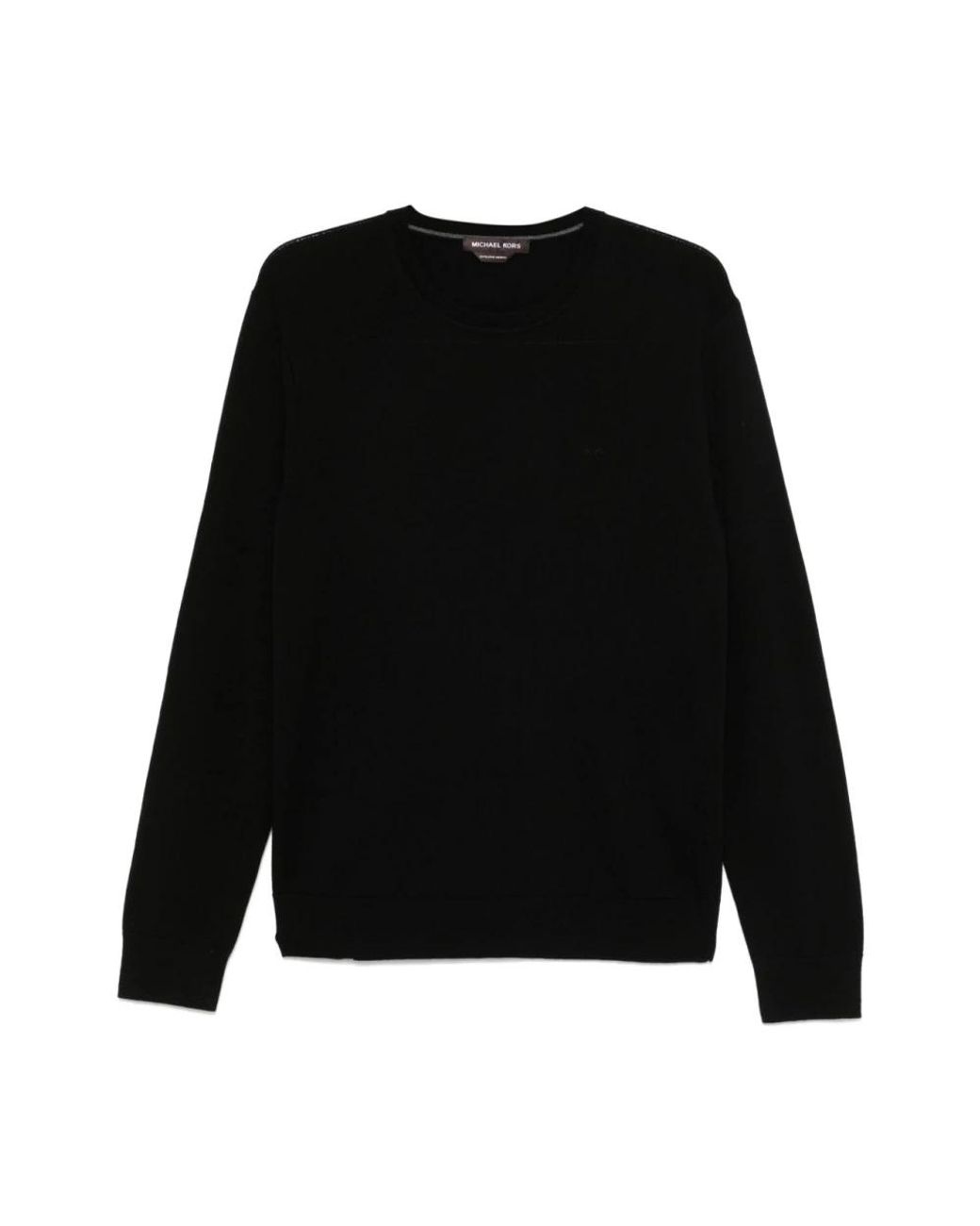 Michael Kors Black Round-Neck Knitwear for men