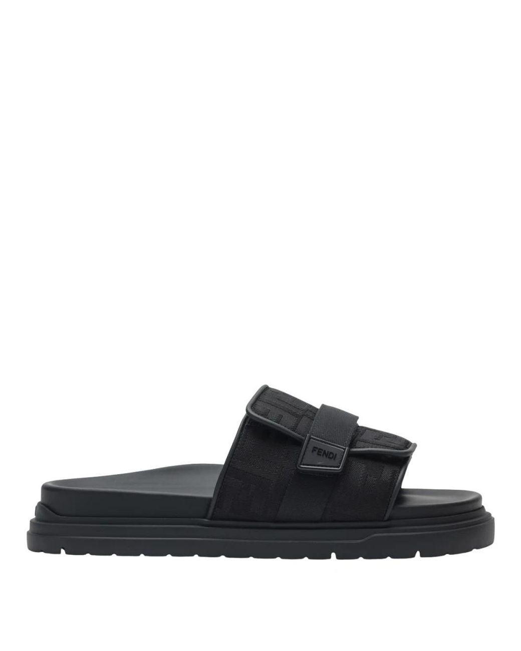 Fendi Chunky Slides in Blue für Herren