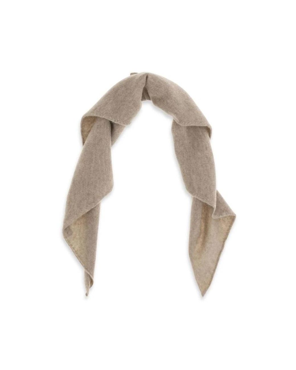 Brunello Cucinelli Gray Dreiecksschal