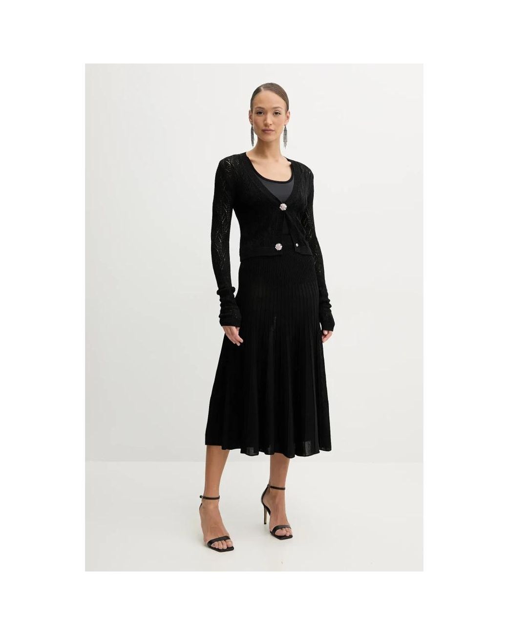 Cardigans Silvian Heach en coloris Black