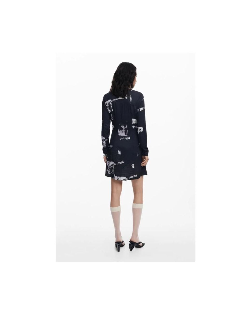 Desigual Black Short Dresses