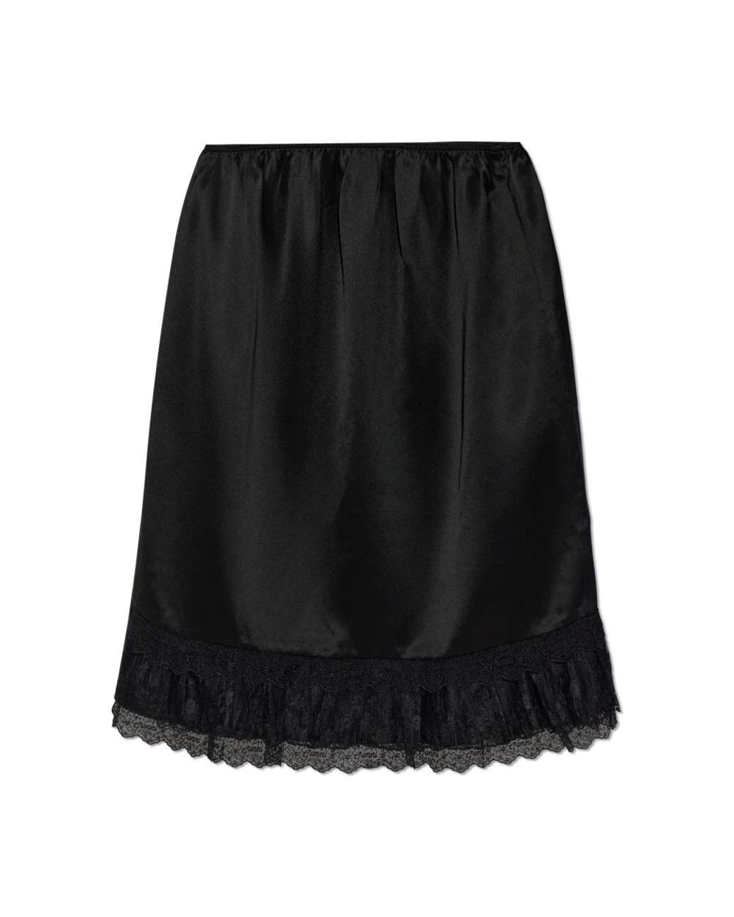 Ganni Black Midi Skirts