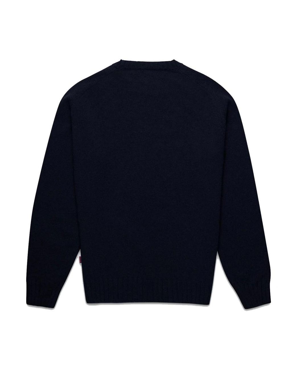 Sebago Blue Round-Neck Knitwear for men