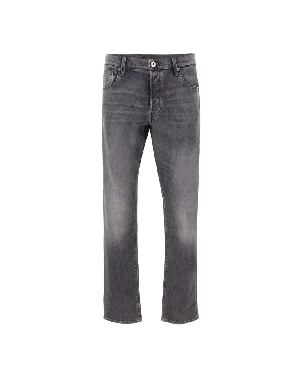 G-Star Gray Straight Fit Jeans for men