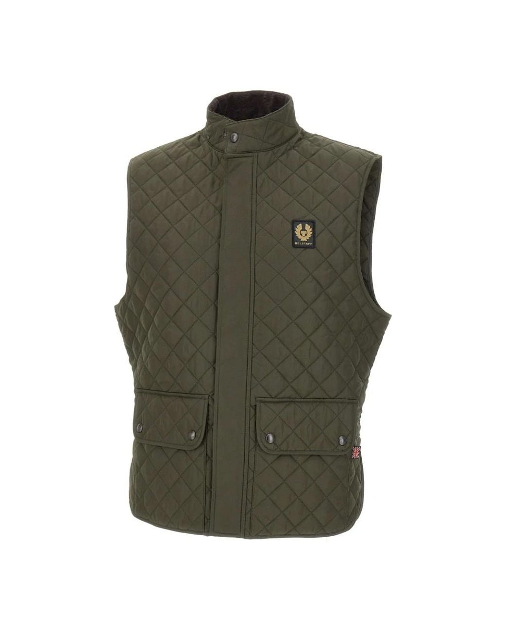 Belstaff Green Vests for men