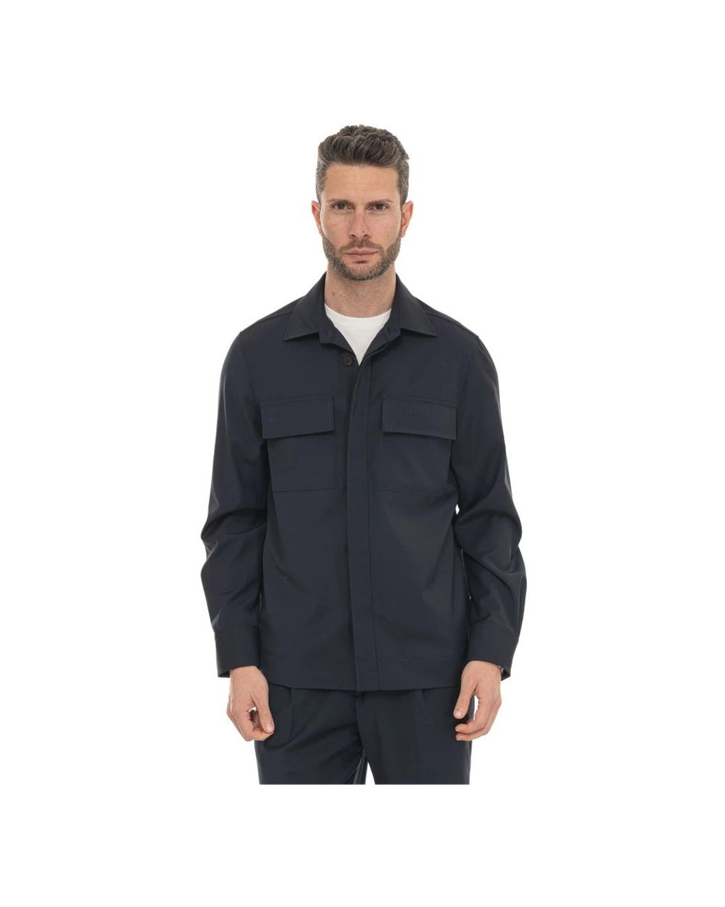 Light Jackets hindustrie de hombre de color Blue