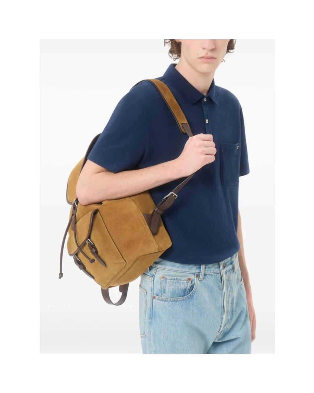 Valentino Blue Polo Shirts for men