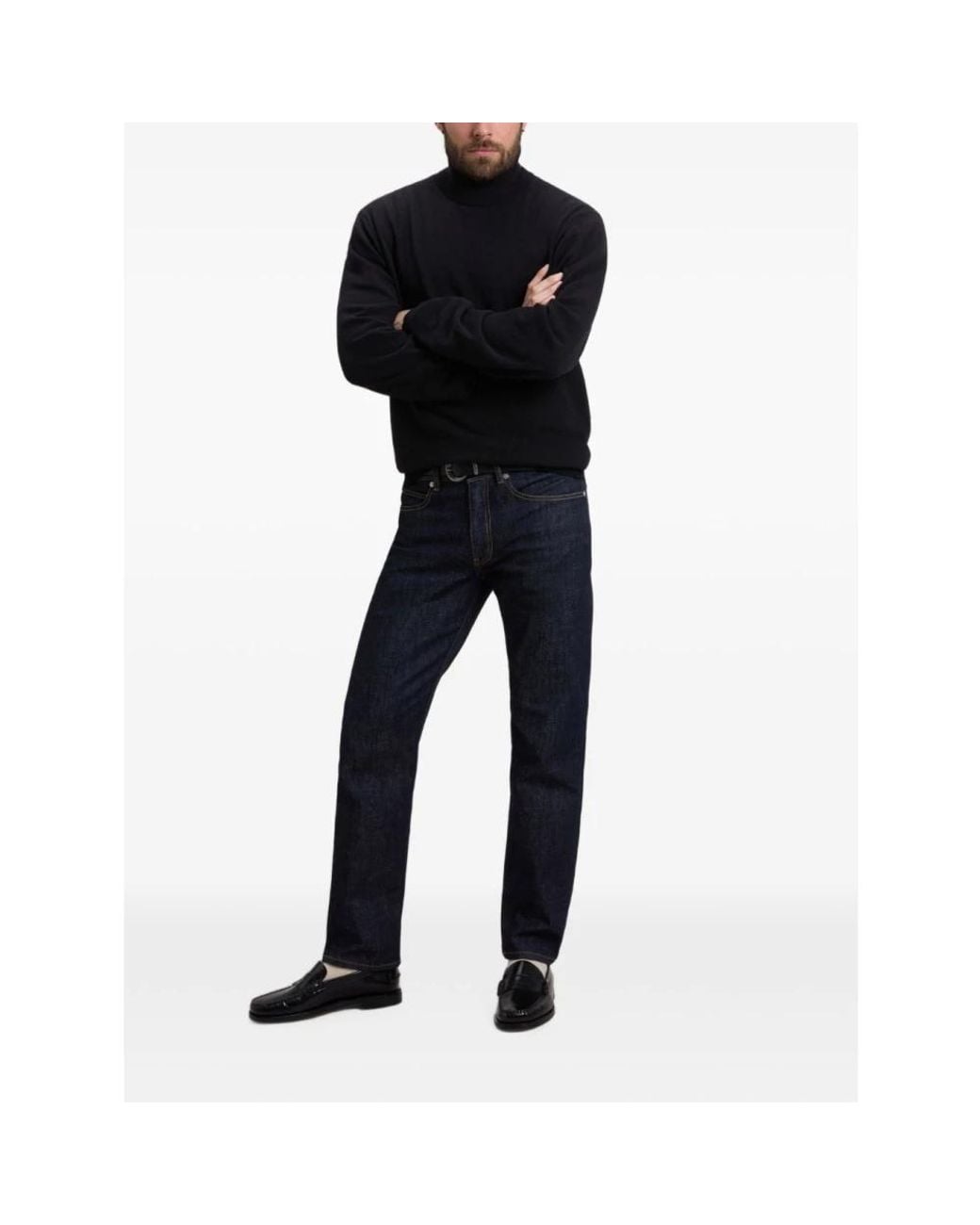 Woolrich Black Turtlenecks for men