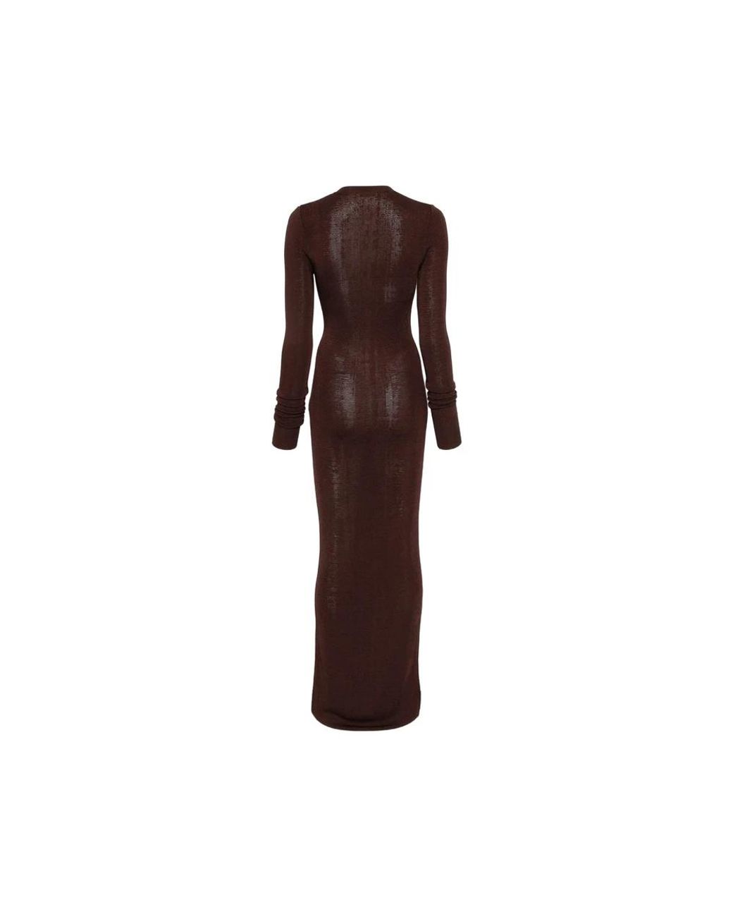 Maxi Dresses Entire studios de color Brown