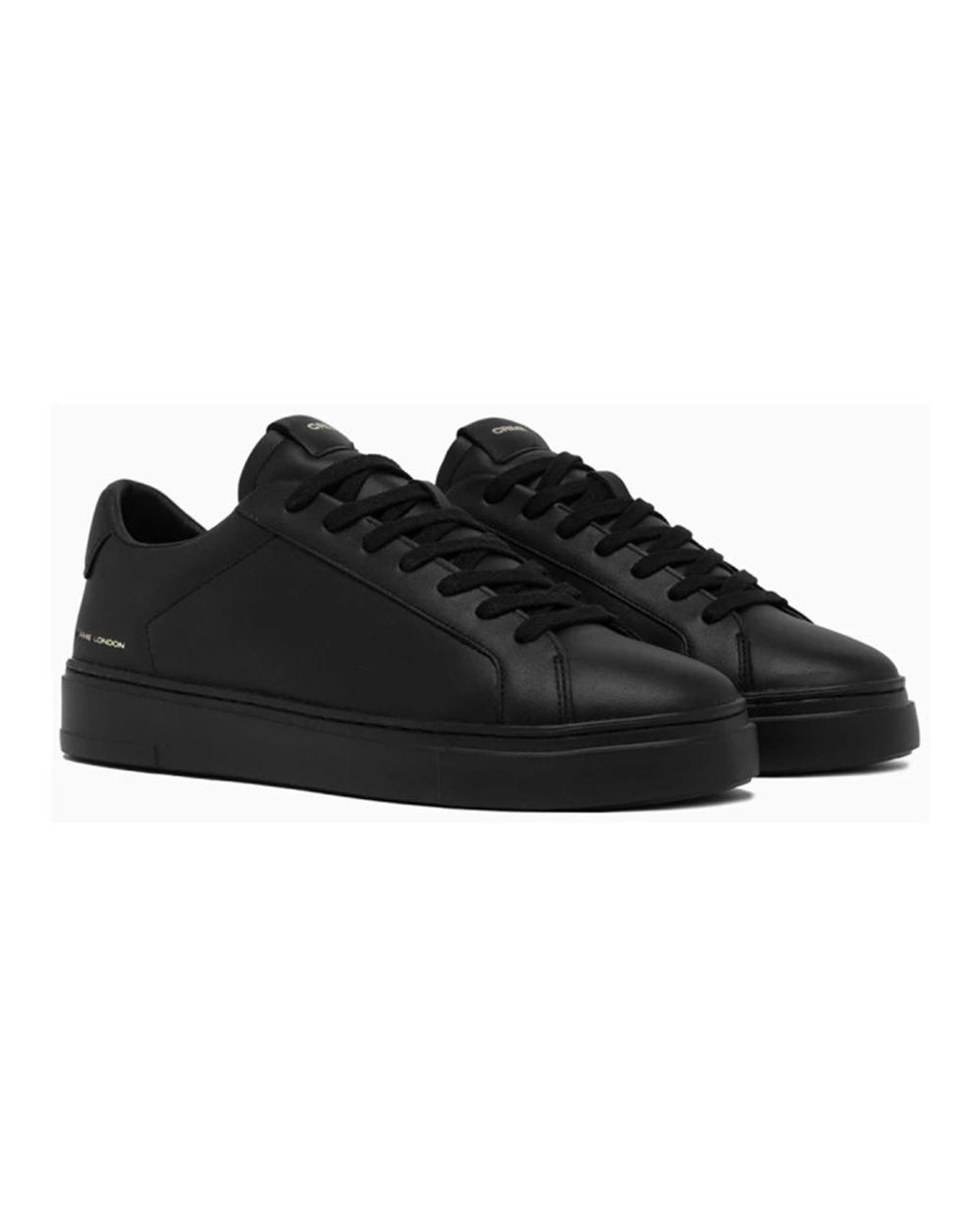 Crime London Black Sneakers for men