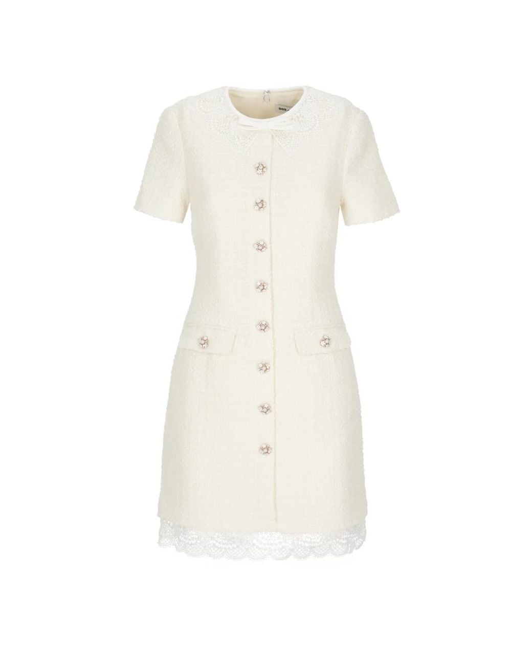 Self-Portrait White Shirt Dresses